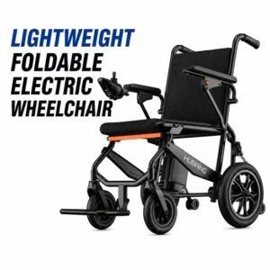 2026 New Lightweight Foldable Power Wheelchair with Stylish Design, Lithium Battery